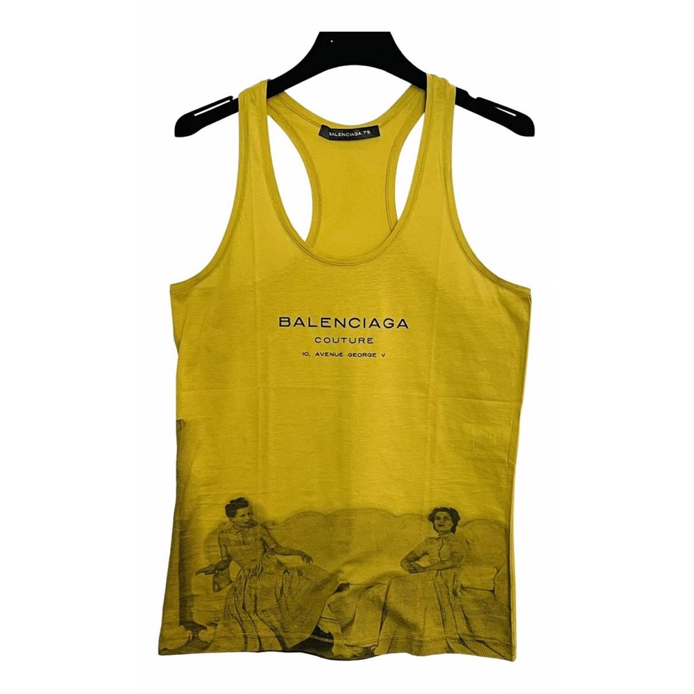 BALENCIAGA Graphic Tank Top